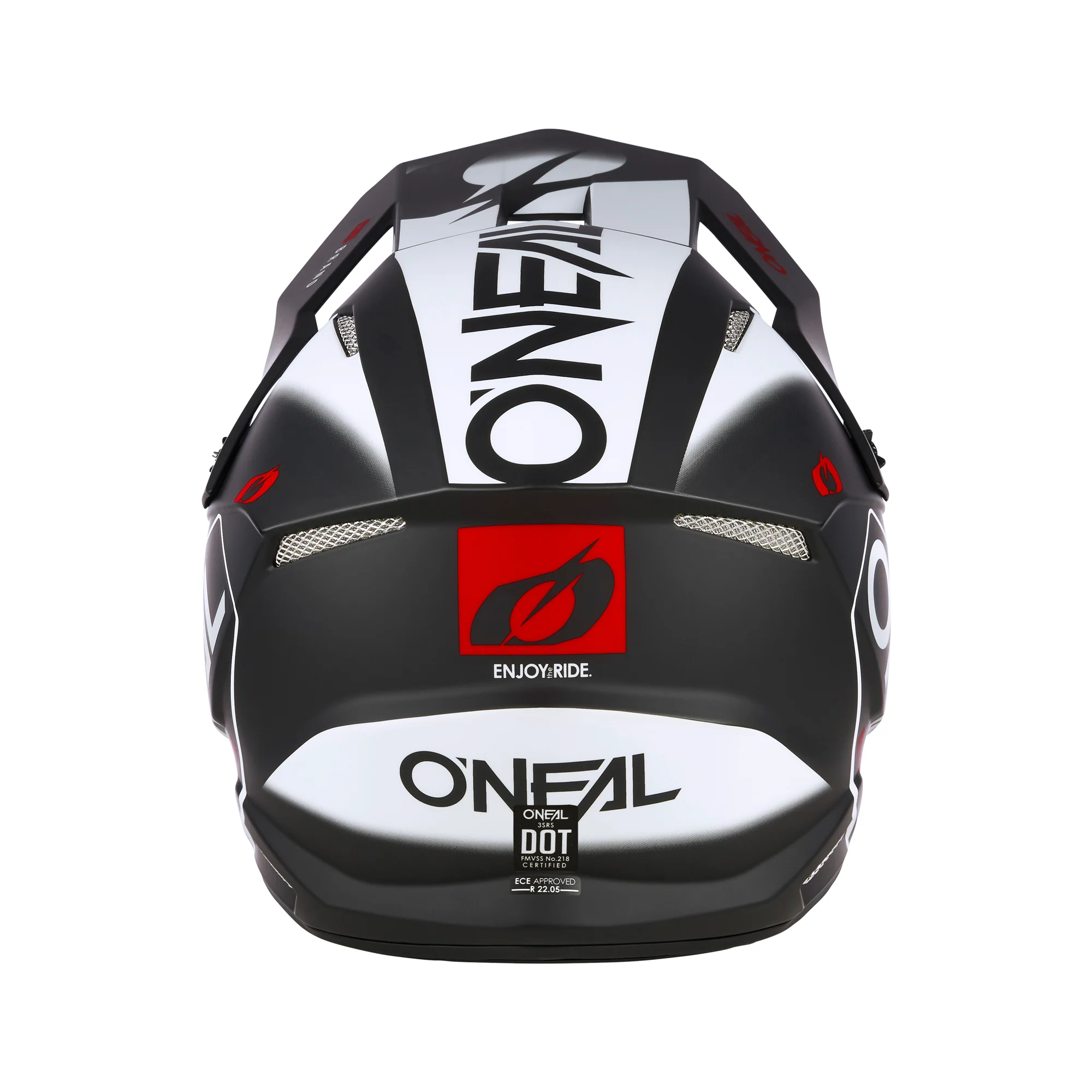 3 SRS Hexx Helmet Black/White - Image 5