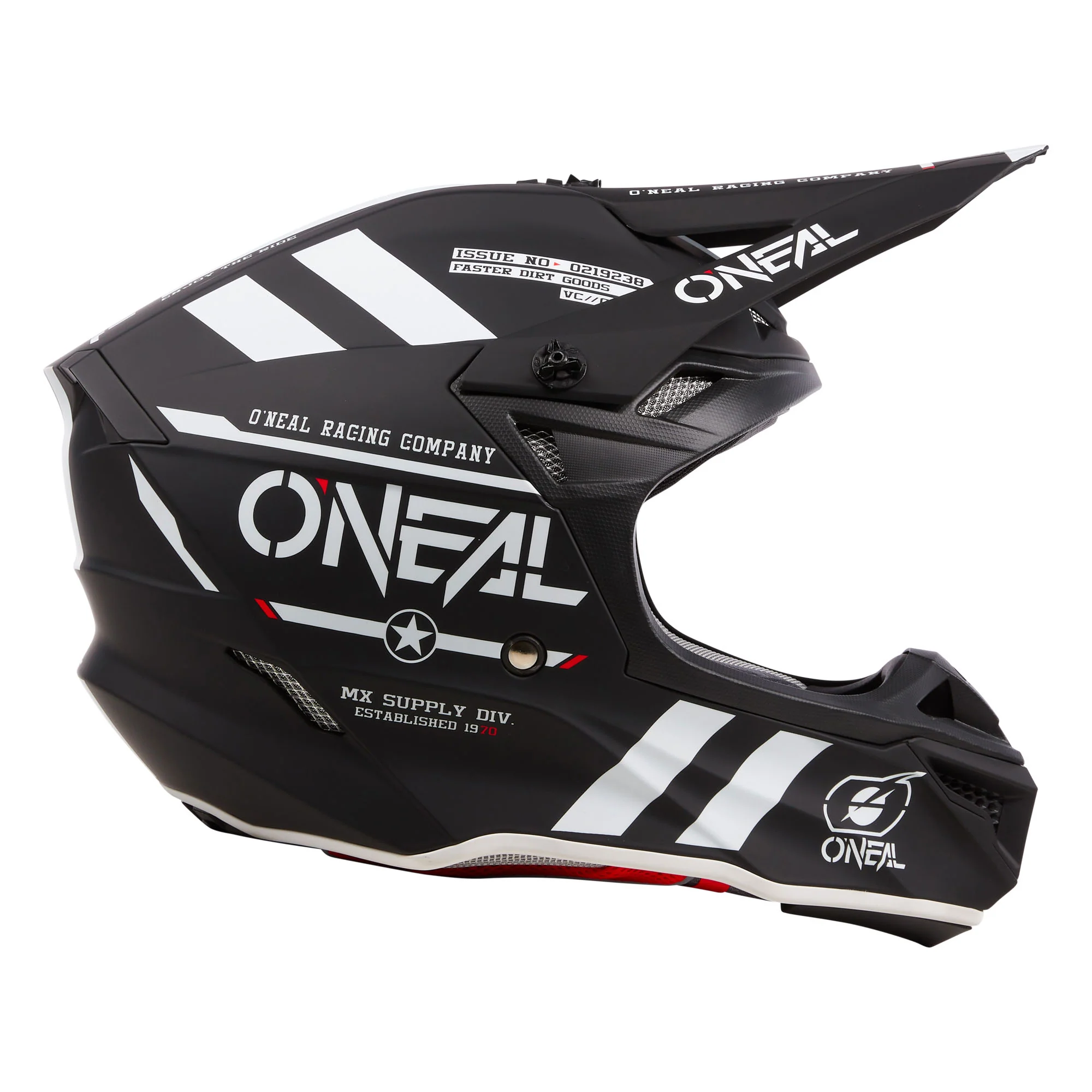 5 SRS Warhawk Helmet Black - Image 3