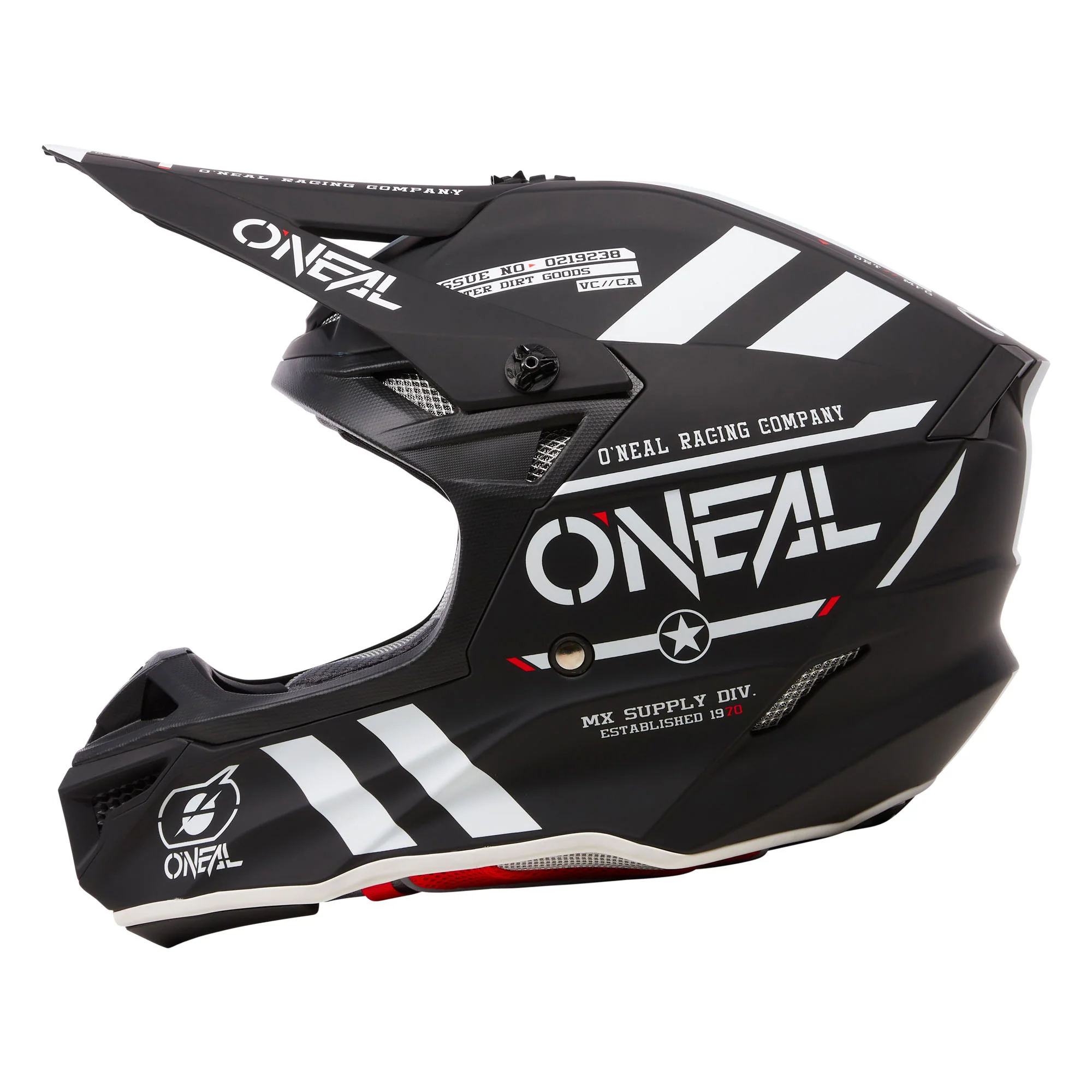 5 SRS Warhawk Helmet Black - Image 4