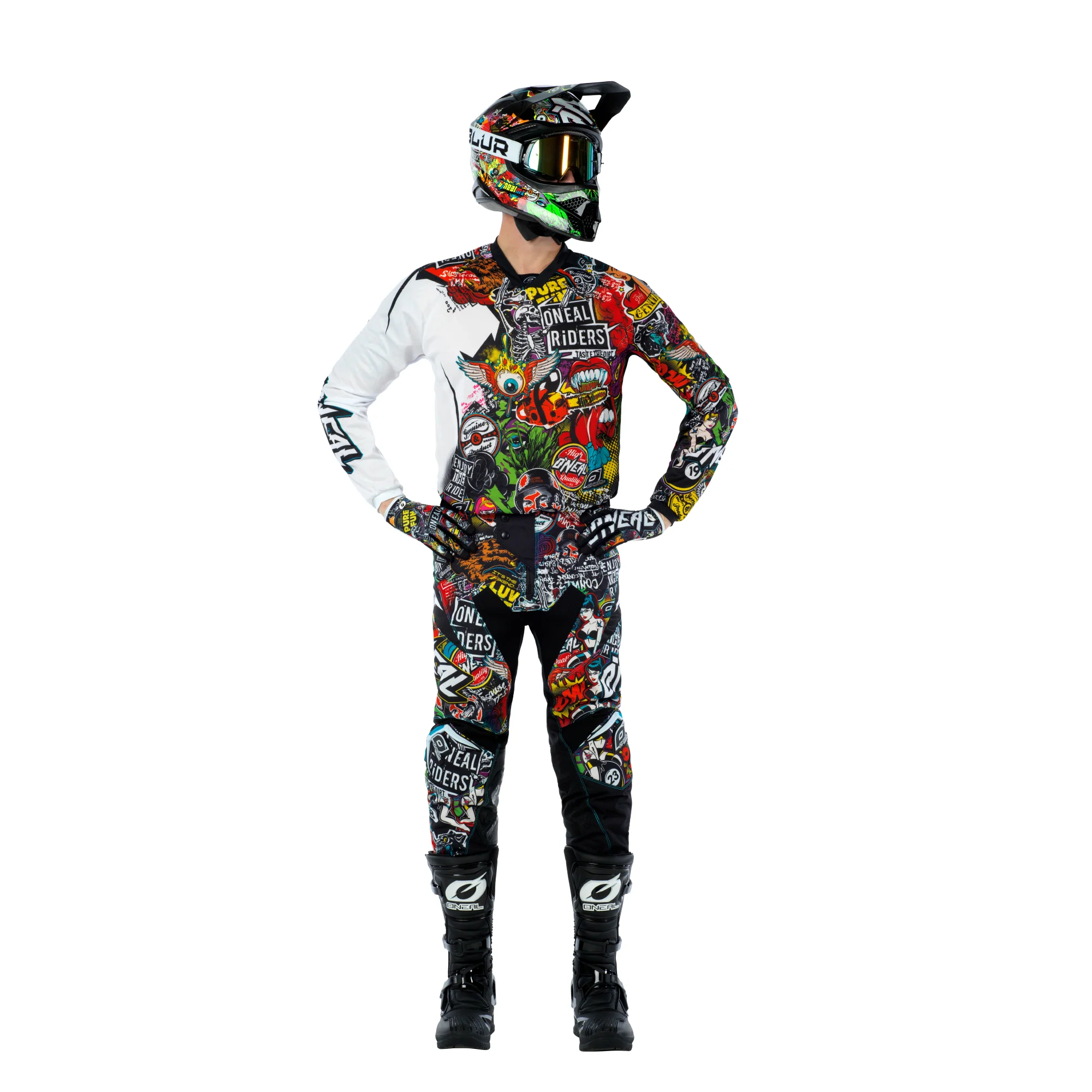 Mayhem Crank Jersey Black/Multi - Image 3