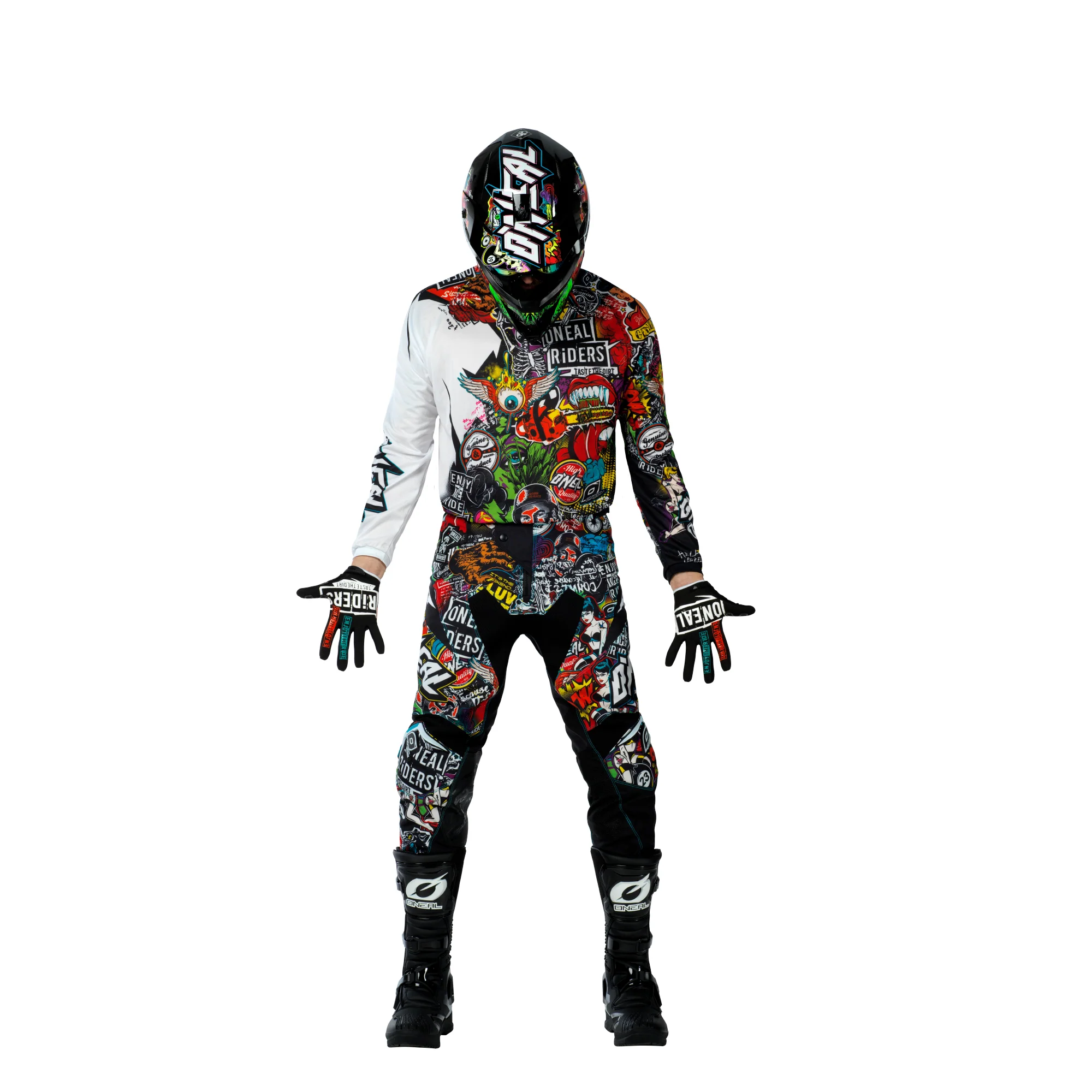 Mayhem Crank Jersey Black/Multi - Image 5