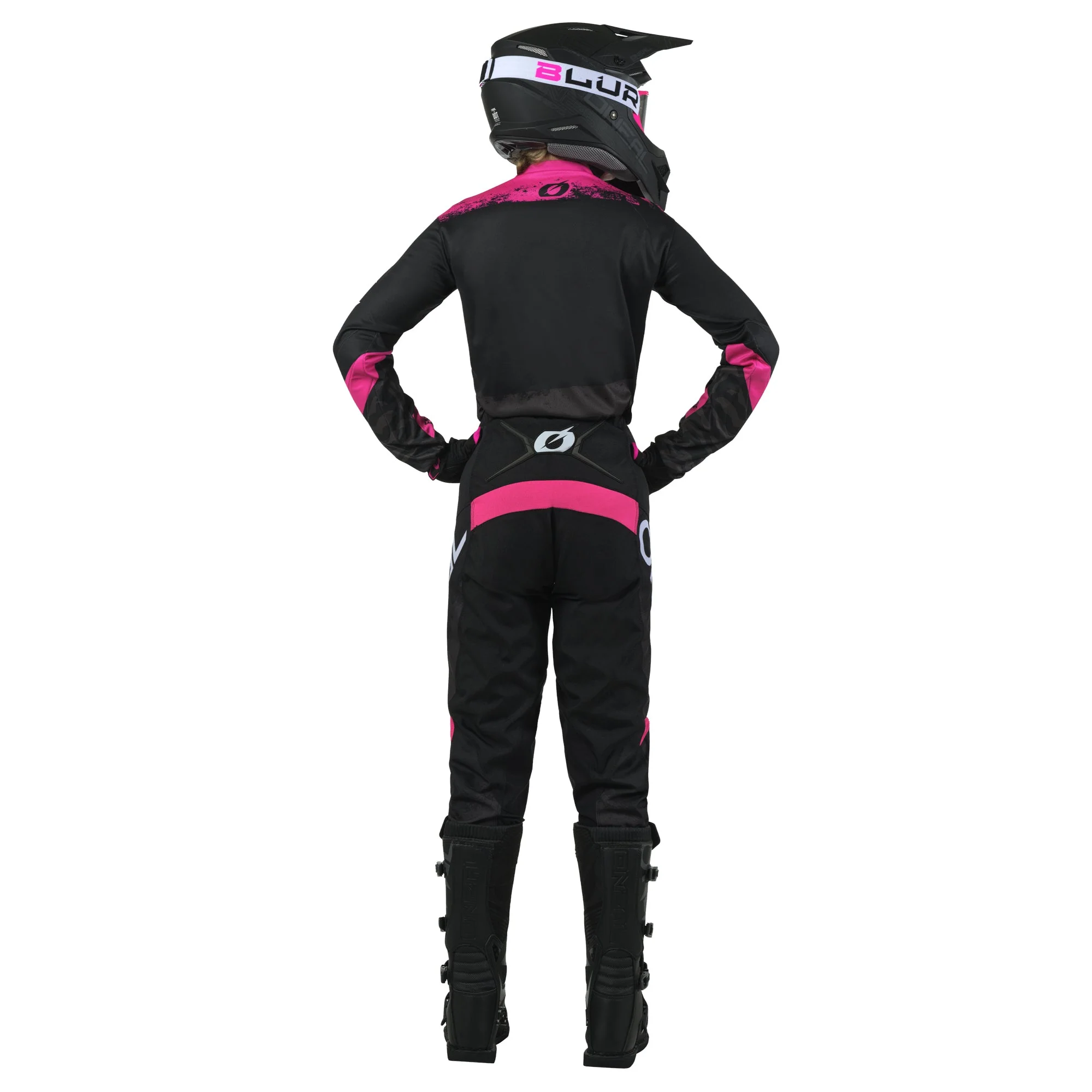 O'NEAL Women's Element Shocker Pants Black/Pink - Image 4
