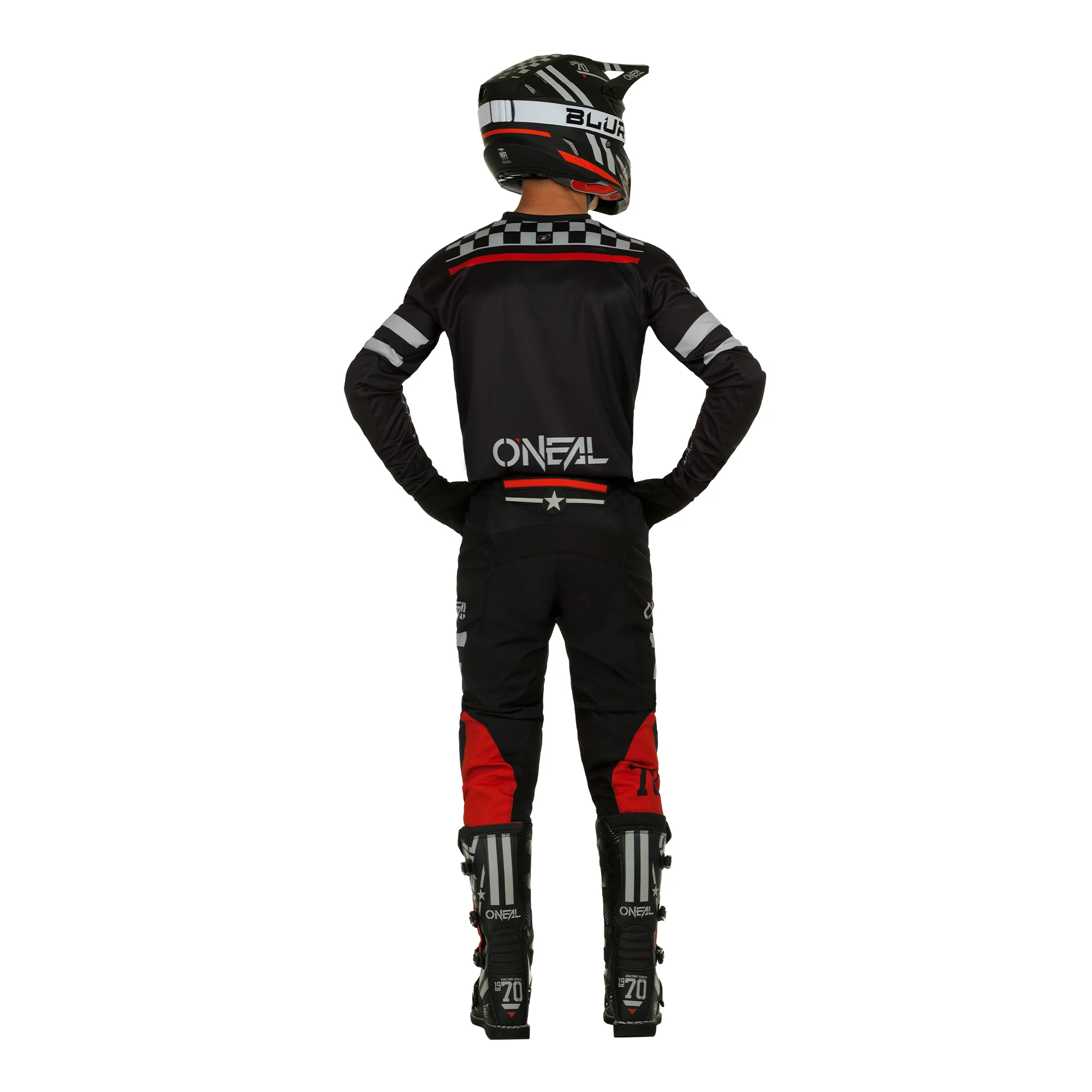 O'NEAL Youth Element Squadron Jersey Black/Gray - Image 4