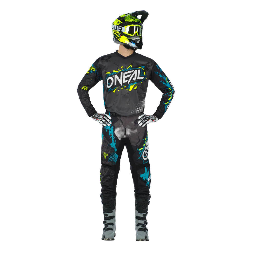 O'NEAL Youth Element Villain Jersey Gray - Image 3