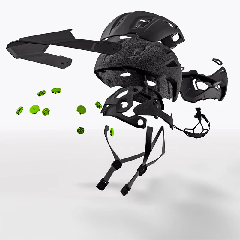 Pike IPX® Helmet Black/Gray - Image 3