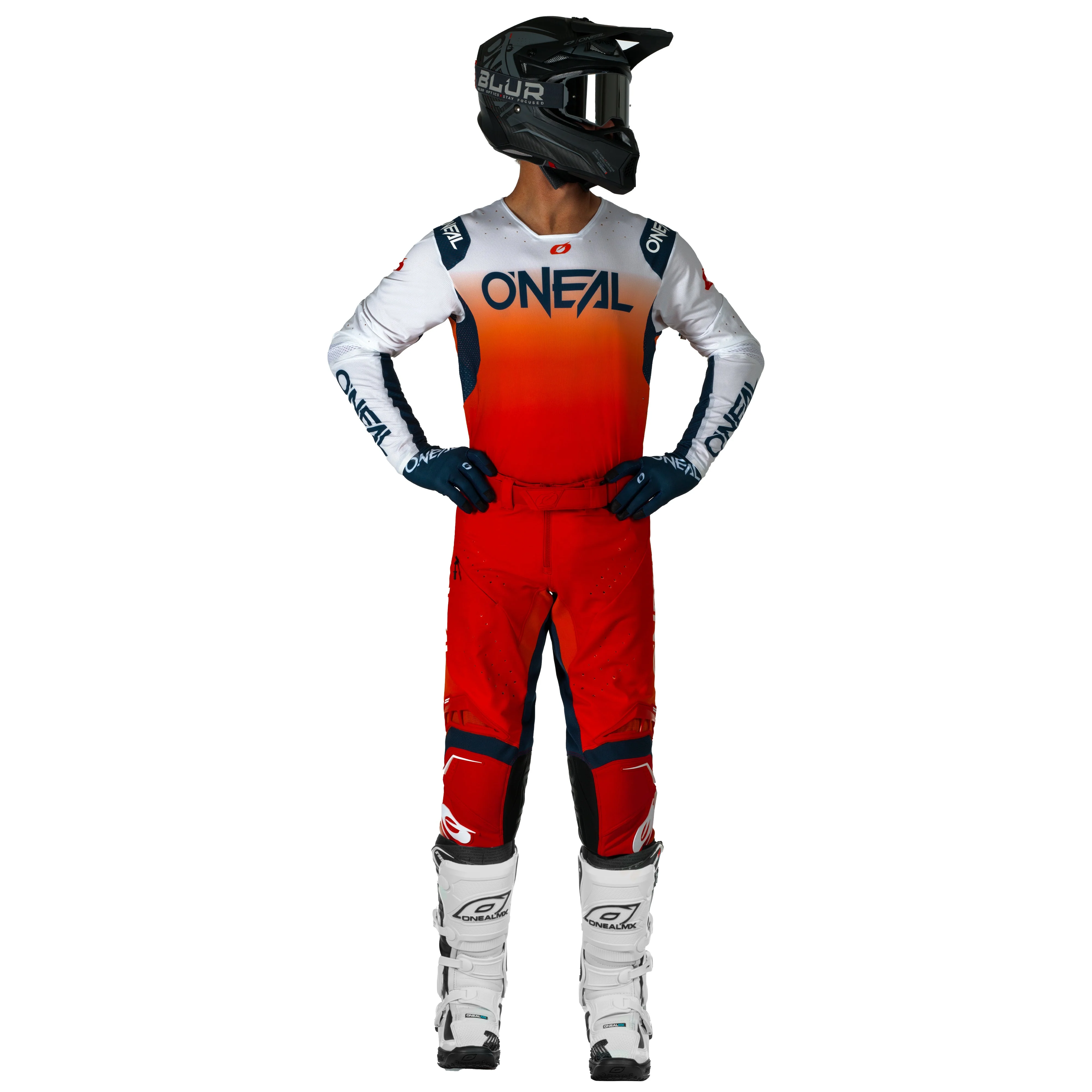 Prodigy 55 Jersey Orange/White - Image 3