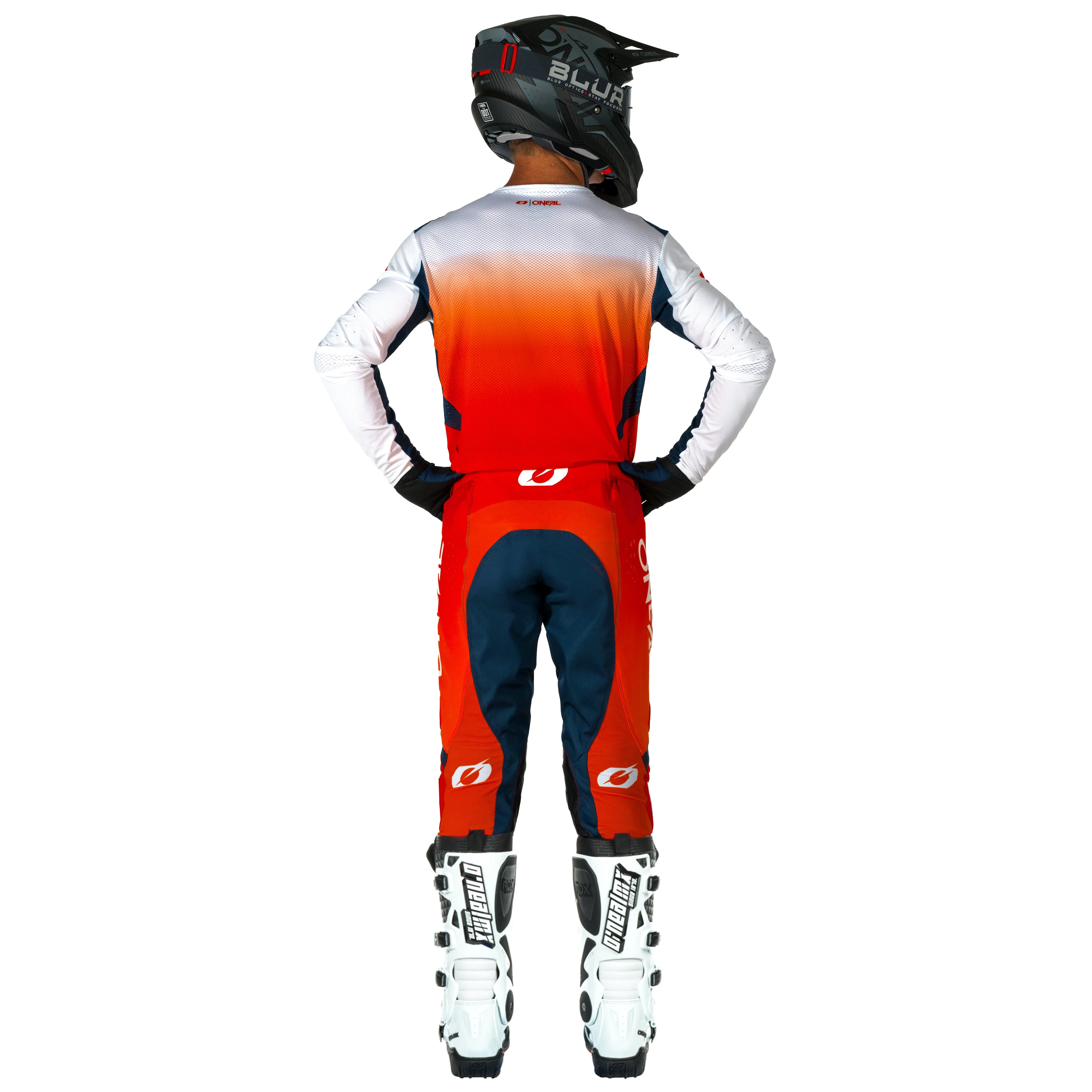 Prodigy 55 Jersey Orange/White - Image 4