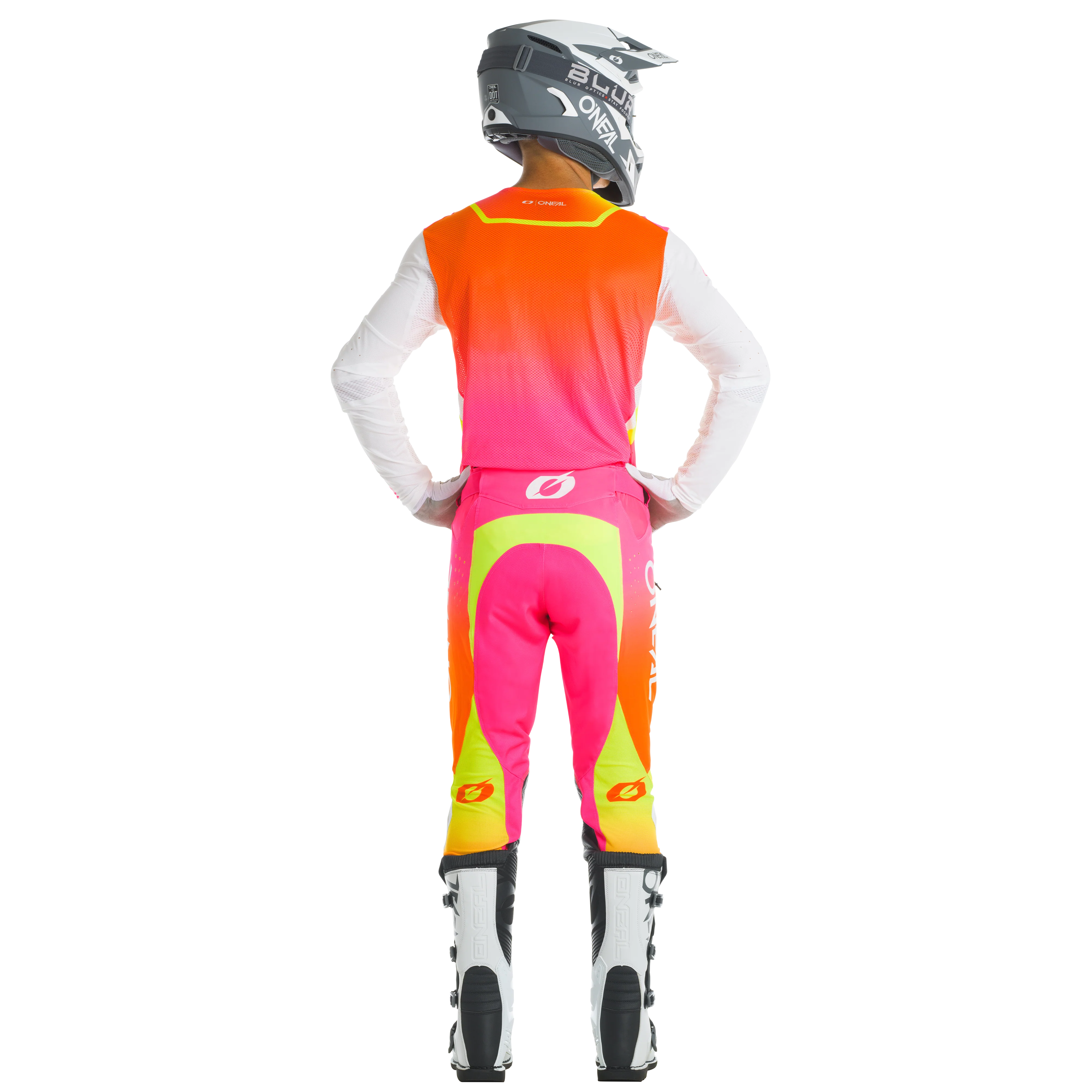 Prodigy Pant White/Neon - Image 4