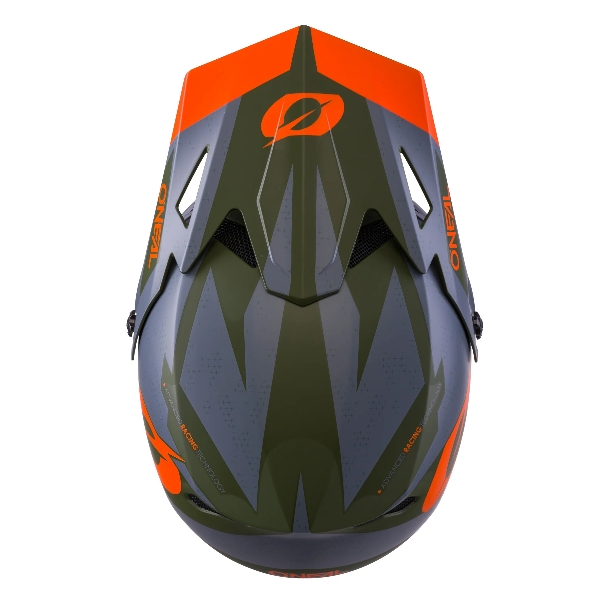 Sonus Deft Helmet Gray/Olive/Orange - Image 3