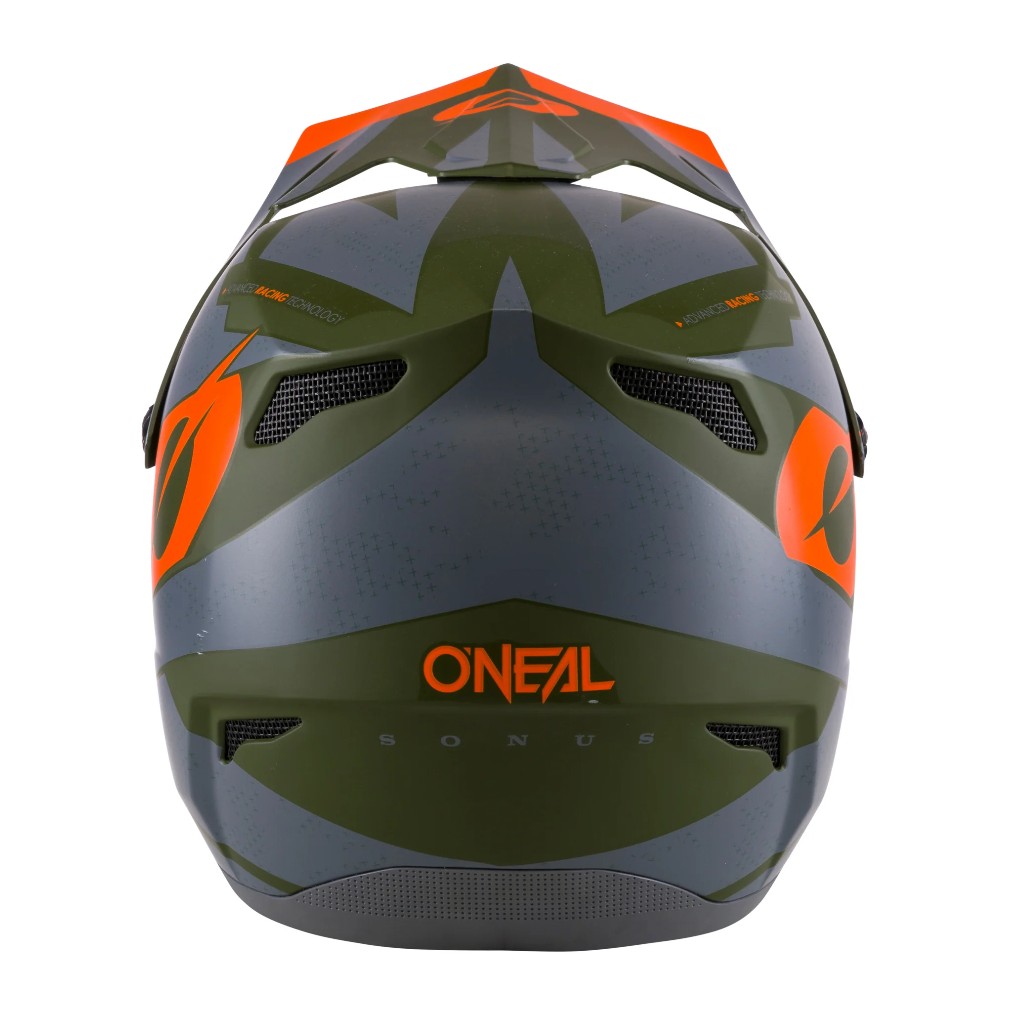 Sonus Deft Helmet Gray/Olive/Orange - Image 4